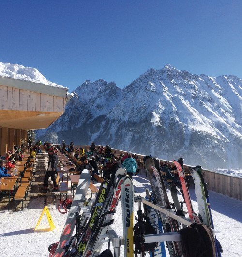 Restaurant Goona, Sonnenterrasse