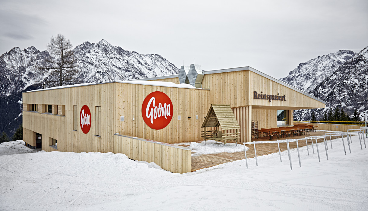 Klimaneutrales Bergrestaurant